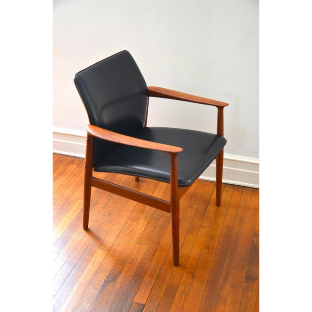 Danish Armchair in Teak by Grete Jalk for Glostrup Møbelfabrik For Sale In Richmond - Image 6 of 13