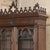 19th Century French Gothic Revival Carved Oak Library Bookcase For Sale - Image 9 of 18