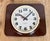 Vintage Brown Plastic Wall Clock from Prim, 1970s For Sale - Image 10 of 17
