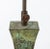 Mid-Century Modern Stewart Ross James Verdigris Bronze Table Lamp For Sale - Image 3 of 8