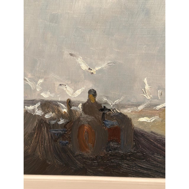 Evert Färhm, Tractor, 1960s, Oil on Canvas, Framed For Sale - Image 15 of 18
