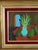 Mid-Century Modern 'Lily of the Valley With Pears' Vintage Original Still Life Oil Painting by Swedish Artist Eric Cederberg (1897-1984), Framed For Sale - Image 6 of 12
