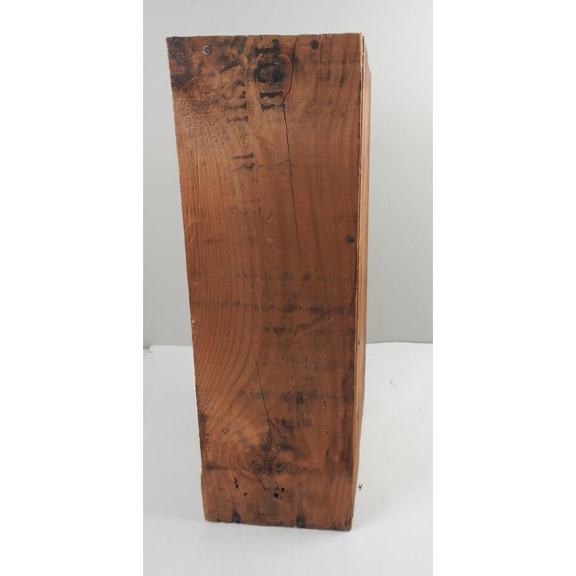 Antique Primative Folk Art Cigar Box Drawers For Sale - Image 12 of 12