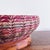 Folk Art Vintage Woven Pine Needle Basket With Inlaid Petrified Wood For Sale - Image 3 of 6