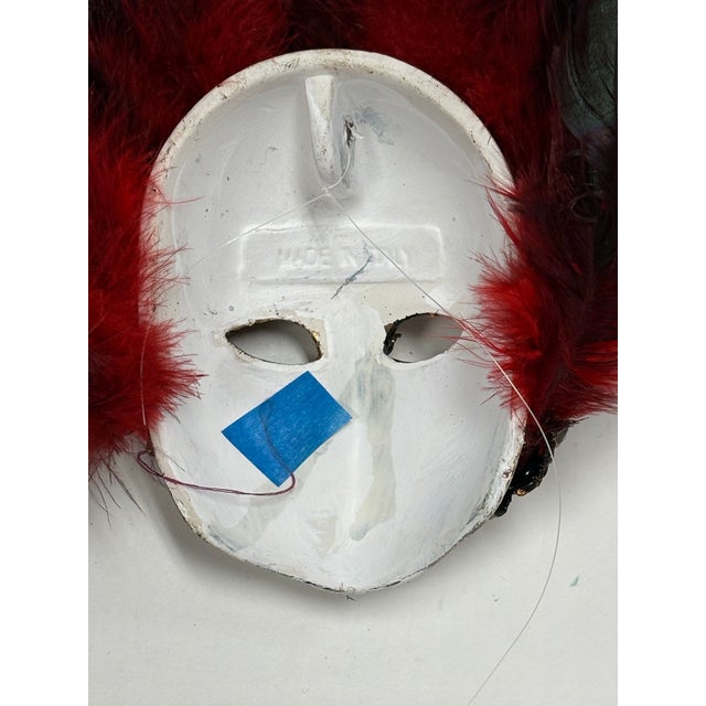 2020s Beautiful Venetian Decorative Mask For Sale - Image 5 of 5