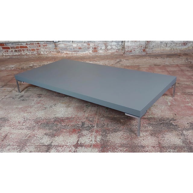 Italian Contemporary Low Profile Coffee Table Chairish