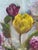 Large Floral Still Life Oil on Canvas For Sale - Image 9 of 12