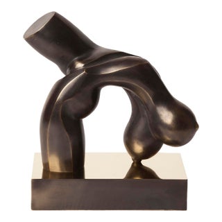 "Nude" Contemporary Bronze Sculpture For Sale