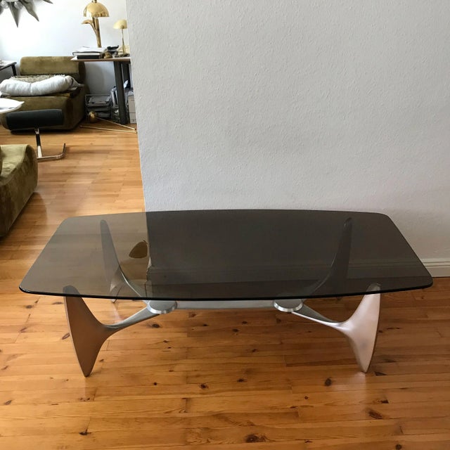 Mid-Century Modern Coffee Table by Knut Hesterberg for Ronald Schmitt, 1970s For Sale - Image 3 of 15