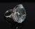 Late 20th Century Rare 62.78ct Natural Aquamarine & 0.25ct Diamond Platinum Ring, 29.1g Size 6 For Sale - Image 13 of 18