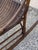 Antique Victorian Wicker and Rattan Wooden Small Rocking Chair Rocker For Sale - Image 11 of 12