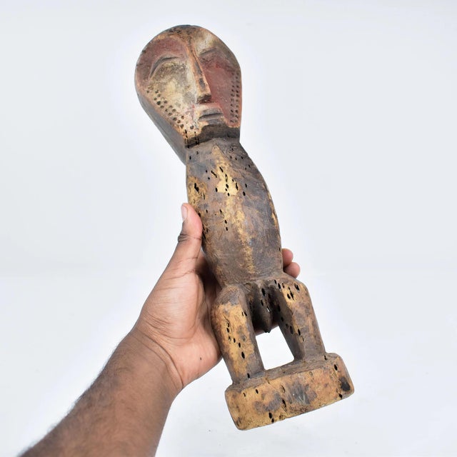 Early 20th Century Metoko Double Face Figure For Sale - Image 11 of 13