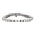8ctw Diamond Tennis Bracelet 14k White Gold 6.75" 4.3mm For Sale