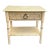 Late 20th Century Faux Bamboo Chinoiserie End Table / Night Stand For Sale
