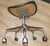 Metal Office Chair in Chrome and Green Upholstery, 1970s For Sale - Image 7 of 9