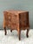Mid 20th Century Vintage Italian Trellis Burl Petite Commode For Sale - Image 5 of 11