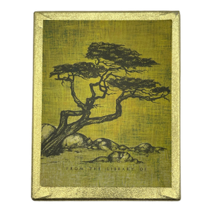 Vintage Seaside Tree Bookplates
