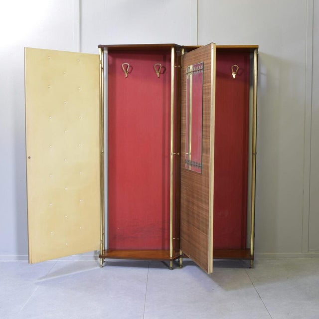Coat Rack Cabinet from La Permanente Mobili Cantù, 1960s For Sale - Image 11 of 13