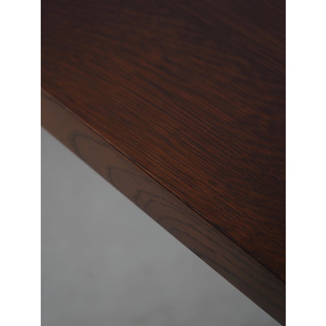 Stickley Mission Oak Keyhole Trestle Dining Table For Sale - Image 11 of 14