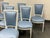 Louis XVI Style White Washed Dining Side Chairs, Set of Six For Sale - Image 10 of 12
