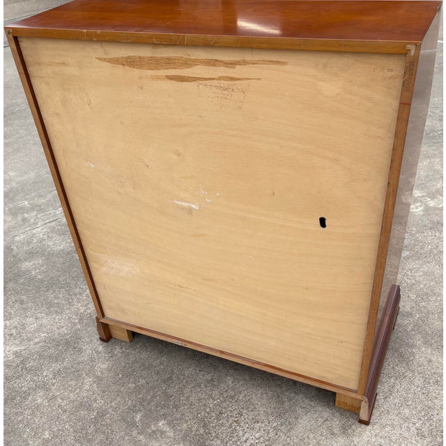 Vintage English Mahogany Secretary Desk For Sale - Image 10 of 10