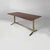 Italian Modern Wood Top and Metal Base Desk or Dining Table from Formanova, 1970s For Sale - Image 17 of 18