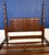 Traditional King Size Mahogany Plantation Poster Bed by Leighton Hall - Showroom Sample For Sale - Image 12 of 16