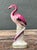 Mid 20th Century Vintage MCM Glazed Ceramic Flamingo For Sale - Image 5 of 12