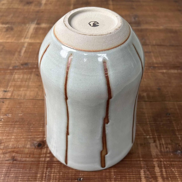 Vintage Ikebana Flower Vase in Ceramic, 1960s For Sale - Image 4 of 18