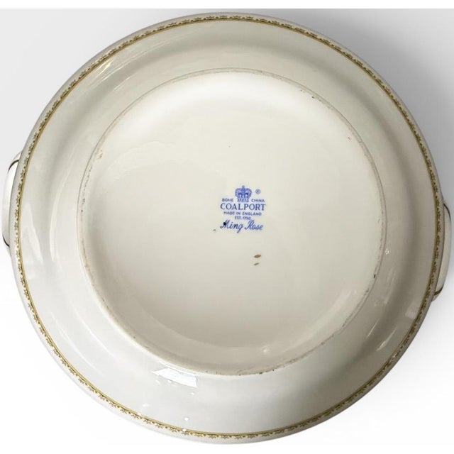 Vintage Coalport Ming Rose Bone China Dinnerware Set - 93 Pieces For Sale - Image 17 of 18