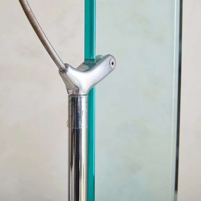 Carlo Forcolini ‘Naos Terra’ Glass Floor Lamp by Carlo Forcolini for Nemo Italianaluce, 1980s For Sale - Image 4 of 4