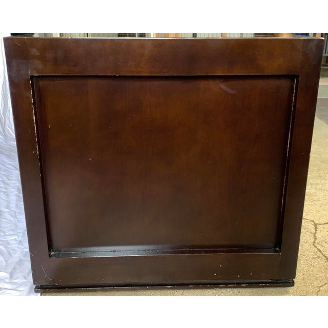 Late 20th Century Japanese Low Double Sided Chest For Sale - Image 12 of 12