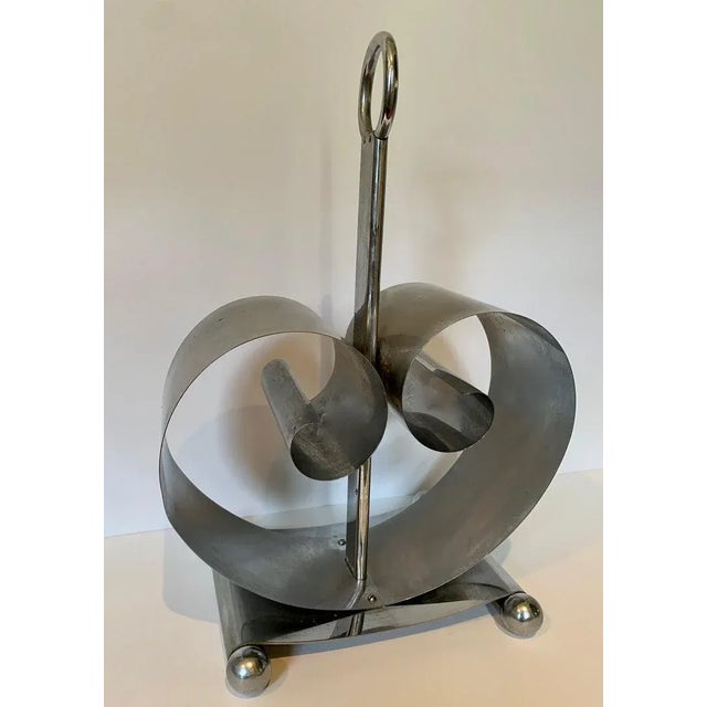 Art Deco Norman Bel Geddes Magazine Rack For Sale - Image 3 of 8