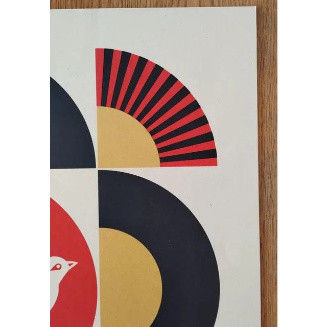 Shepard Fairey (Obey), Dove Geometric White, Screenprint For Sale - Image 4 of 8