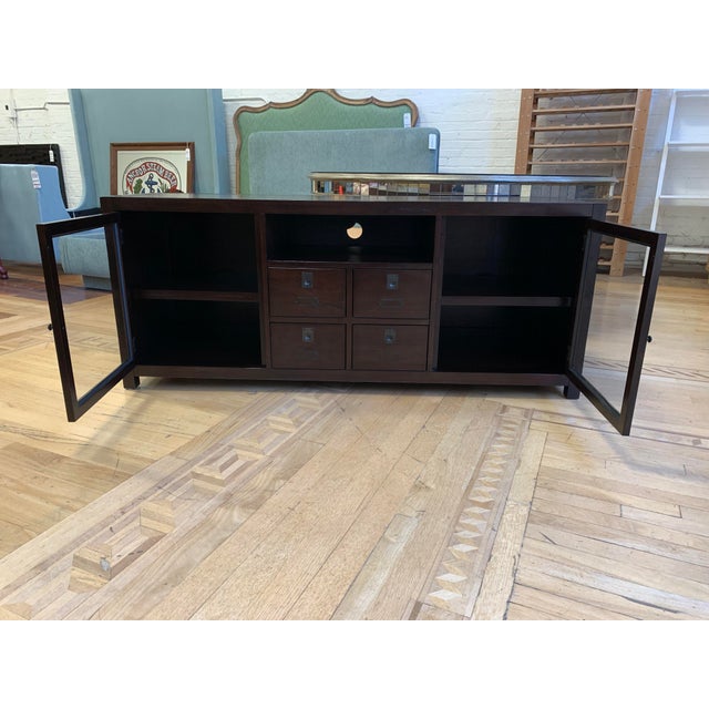 Pottery Barn Media Cabinet Chairish