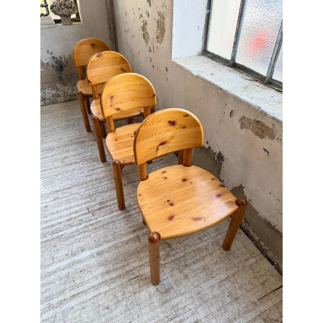 Vintage Pine Chairs by Rainer Daumiller, 1980s, Set of 4 For Sale - Image 18 of 18