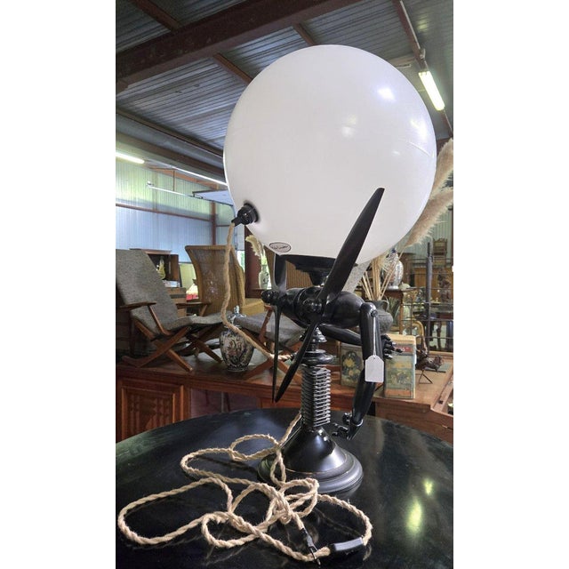 1980s Vintage Thermoformed Lamp from Mister Babache, 1980s For Sale - Image 5 of 9