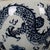 Chinoiserie Blue and White Dragon Motif Porcelain Lidded Ginger Jar For Sale In Los Angeles - Image 6 of 8