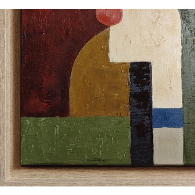 2020s Connivence, Contemporary Abstract Landscape, Oil Painting Framed by Sophie Dumont For Sale - Image 5 of 7