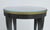 C. 1980's Donghia "Essence" Collection Round Side/End Table Satin Black Lacquer Finish With Brushed Brass Details For Sale - Image 13 of 18