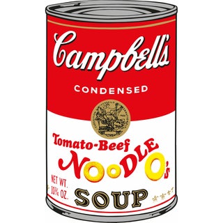 Soup Can (Tomato-Beef Noodle O's) by Sunday B. Morning, 2015 For Sale