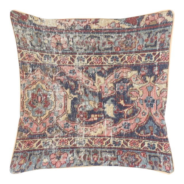 1960s Persian Tabriz Pillow For Sale