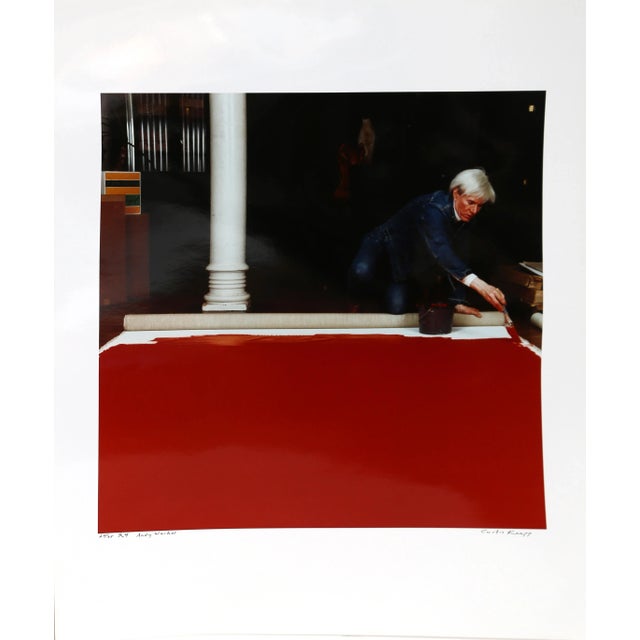 1980s Andy Warhol Red Series IV For Sale - Image 4 of 4