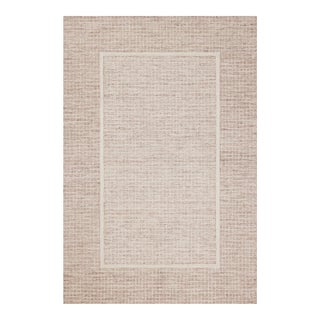 Chris Loves Julia x Loloi Briggs Blush / Ivory 7'-9" x 9'-9" Area Rug For Sale