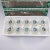 Vintage Italy Candle Holder Set Clear Lucite Multifaceted Atomic Starburst - Set of 10 For Sale - Image 13 of 13