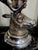 1950s Pair of Carole Stupell Stag Silverplate Hurricane Lamps For Sale In New York - Image 6 of 13