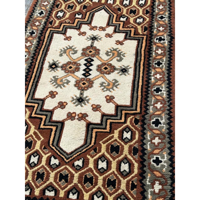 Vintage Tunisian Tribal Rug, 1970s For Sale - Image 9 of 17