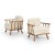 1950s Vintage Robsjohn-Gibbings for Widdicomb Lounge Chairs, Unmarked - a Pair For Sale - Image 12 of 12