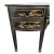 Drexel Hollywood Regency Chinoiserie Demilune Sideboard Console Table Server For Sale - Image 4 of 12