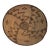 Mid 20th Century Geometric Pima Round Tray / Basket For Sale
